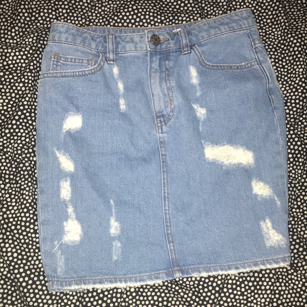 Jean skirt